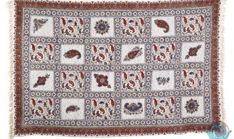 Discover the Splendor of Persian Ghalamkar Tablecloths: A Timeless Elegance in Organic Fabric