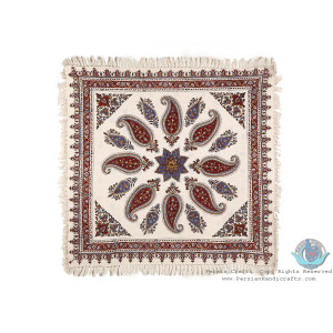 Paisely Toranj Design Tapestry Ghalamkar Tablecloth	- HGH3916-Persian Handicrafts