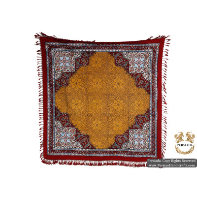 Square Tablecloth | Hand Printed Ghalamkar | HGH5102