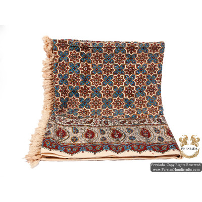 Square Tablecloth | Hand Printed Ghalamkar | HGH5107 Square Tablecloth | Hand Printed Ghalamkar | HGH5107