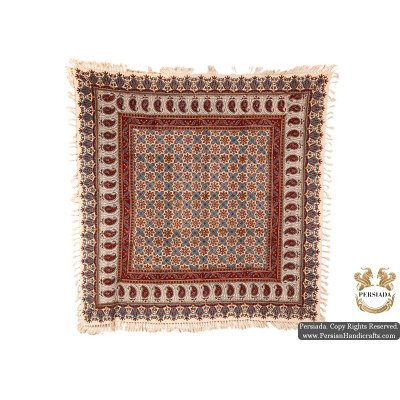 Square Tablecloth | Hand Printed Ghalamkar | HGH5107