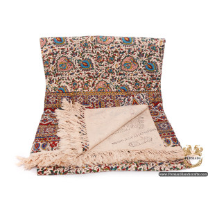 Rectangle Tablecloth, bedspread,  Handprinted Textile, Ghalamkar | Hand Printed Ghalamkar | Persiada HGH6103