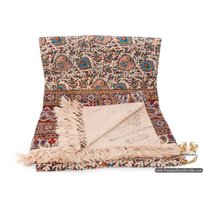 Rectangle  Tablecloth, bedspread,  Handprinted Textile, Ghalamkar | Hand Printed Ghalamkar | HGH6103 Rectangle  Tablecloth, bedspread,  Handprinted Textile, Ghalamkar | Hand Printed Ghalamkar | HGH6103