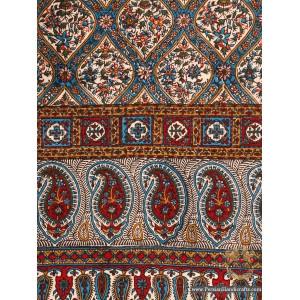 Square Tablecloth | Hand Printed Ghalamkar | Persiada HGH6104