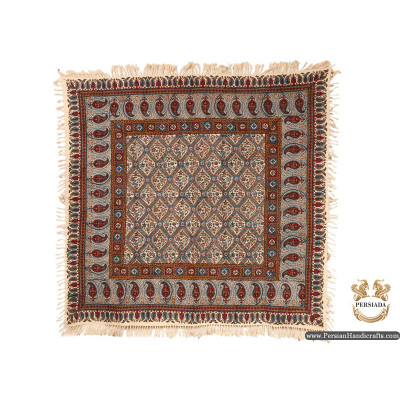 Square Tablecloth | Hand Printed Ghalamkar | HGH6104