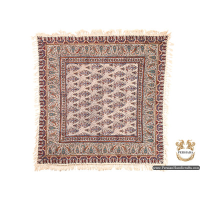 Square Tablecloth | Hand Printed Ghalamkar | HGH6110