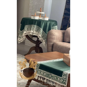 Tablecloth | Persian Handmade Ghalamkar | PHGH3001-Persiada Persian Handicrafts