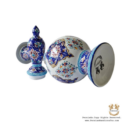 Wine Decanter Sugar Bowl Flower Vase Handmade Minakari | HE7301 Wine Decanter Sugar Bowl Flower Vase Handmade Minakari | HE7301
