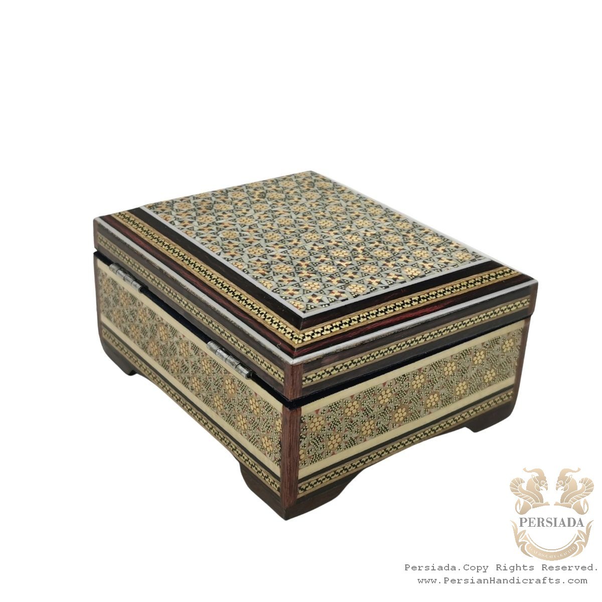Jewellery Box Set | Handmade Khatam Marquetry | HKH8002-Persian Handicrafts