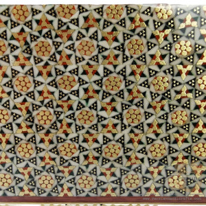 Accessories Box Set | In/Out Khatam Marquetry | HKH8005-Persian Handicrafts