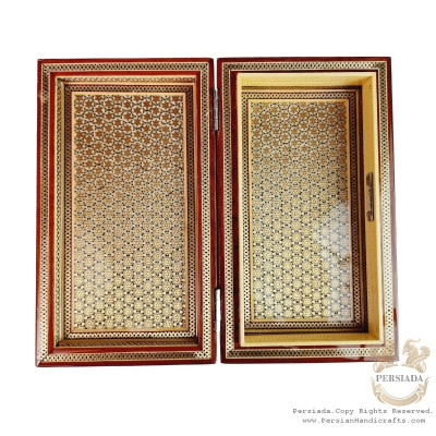Wooden Storage Box | In/Out Khatam Marquetry w Miniature | HKH8008 Wooden Storage Box | In/Out Khatam Marquetry w Miniature | HKH8008