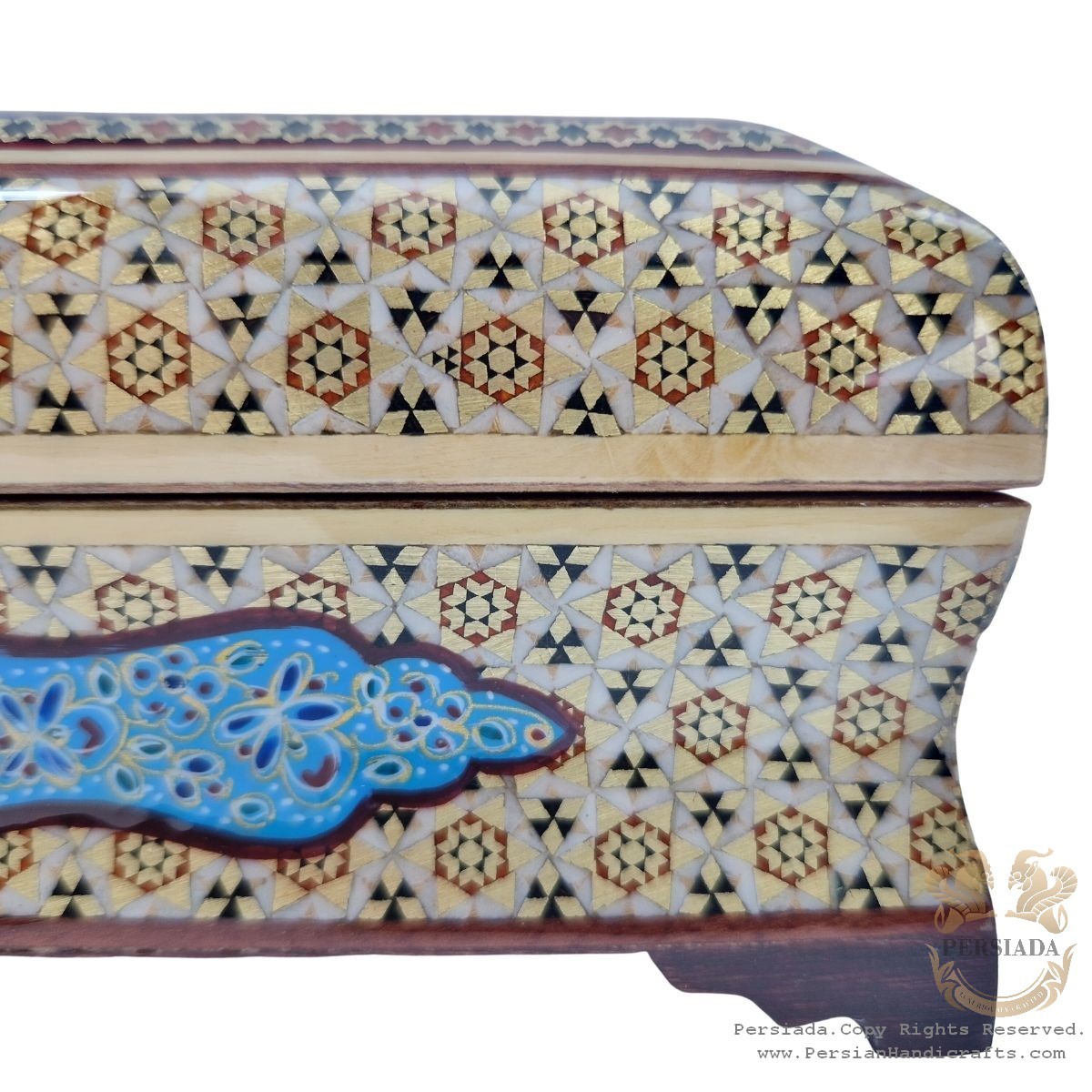 Tressure Storage Box | In/Out Khatam Marquetry w Miniature | HKH8009