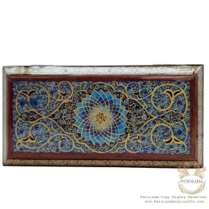 Wooden Collectible Box | Khatam Marquetry w Miniature | HKH8014