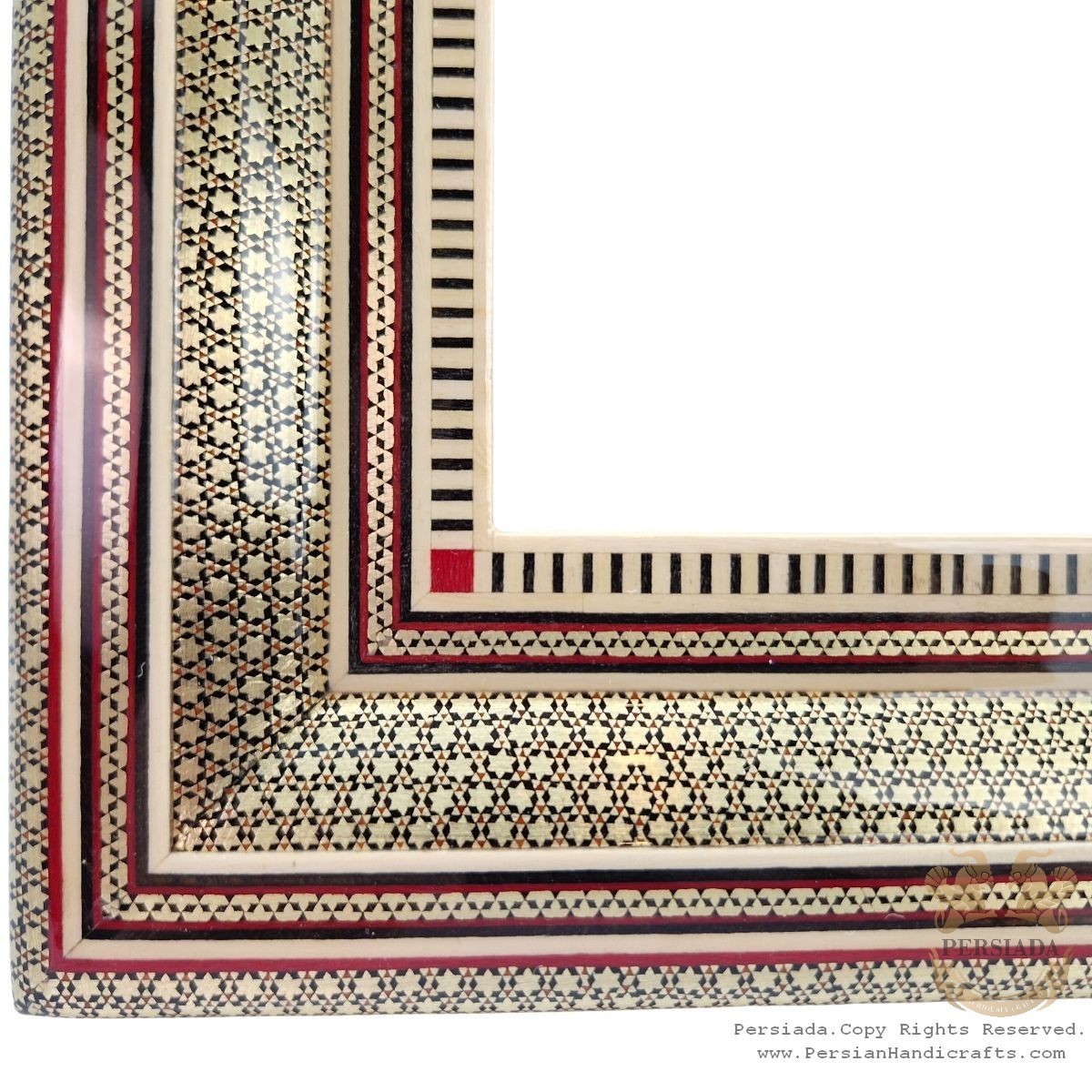 Exquisite Wooden Photo Frame  | Handmade Khatam Marquetry | HKH8018-Persian Handicrafts