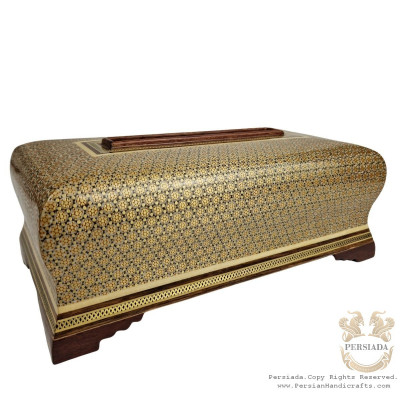 Classical Tissue Box | Handmade Khatam Marquetry | HKH8021 Classical Tissue Box | Handmade Khatam Marquetry | HKH8021
