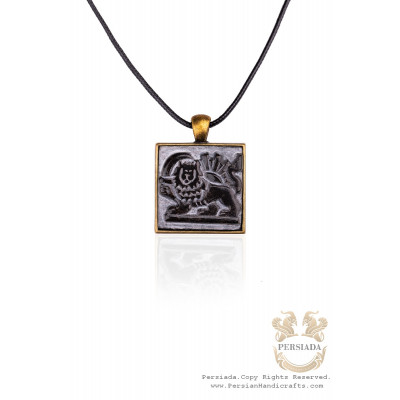 Lion and Sun Necklace | PHA2002