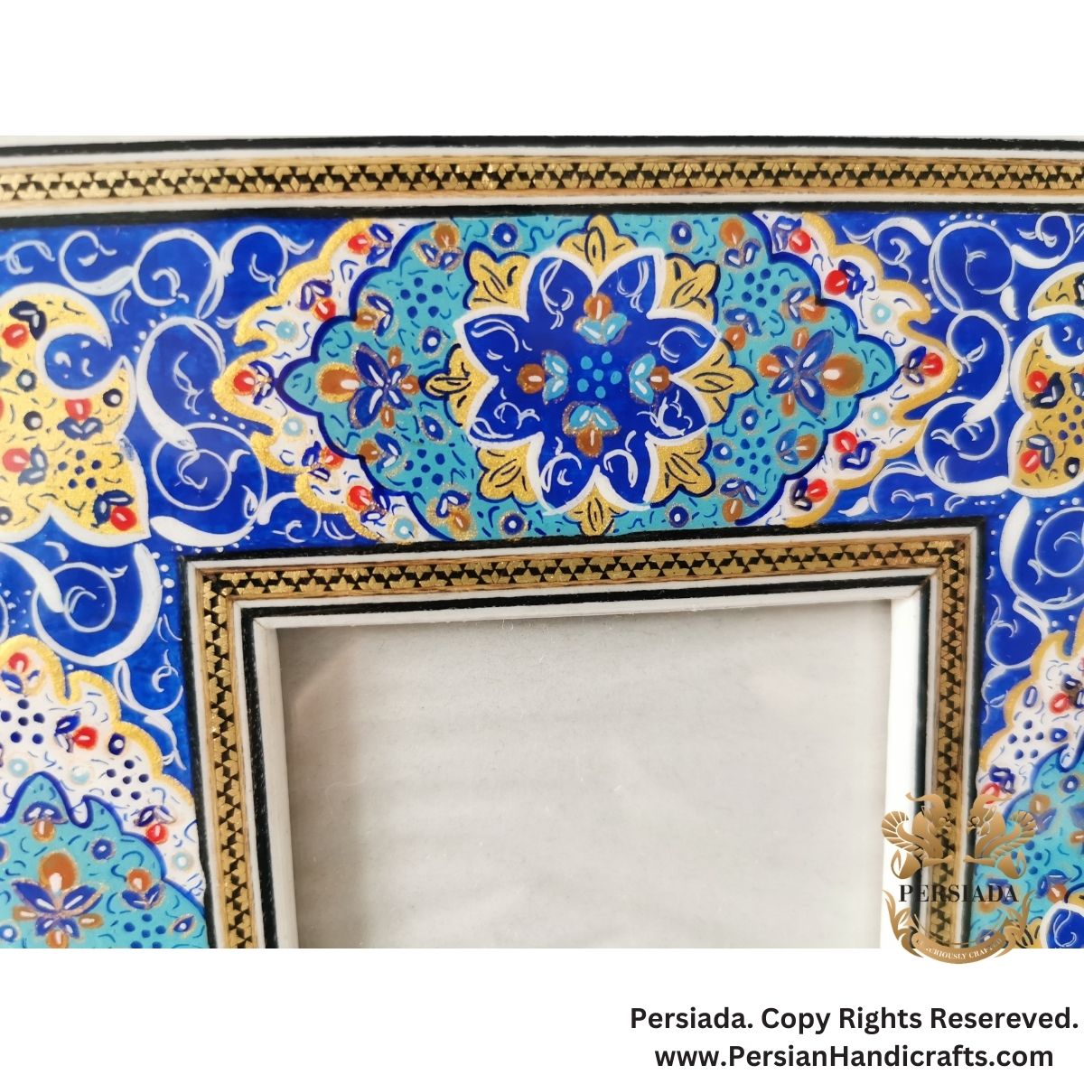 Stunning Photo Frame | Khatam Marquetry | HKH9001-Persiada Persian Handicrafts