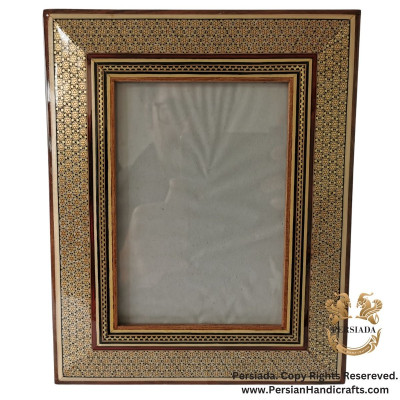 Delicate Wooden Photo Frame | Khatam Marquetry | HKH9002