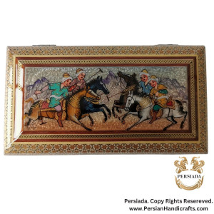 Unique Jewelry Box | Khatam Marquetry| HKH9003-Persiada Persian Handicrafts