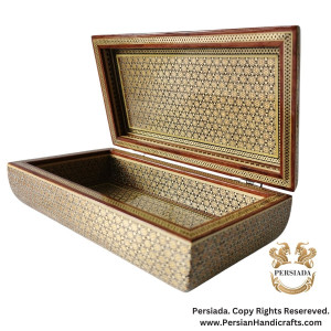 Unique Jewelry Box | Khatam Marquetry| HKH9003-Persiada Persian Handicrafts