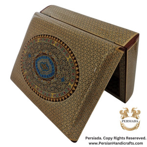 Elegant Jewelry Box | Khatam Marquetry| HKH9006-Persiada Persian Handicrafts