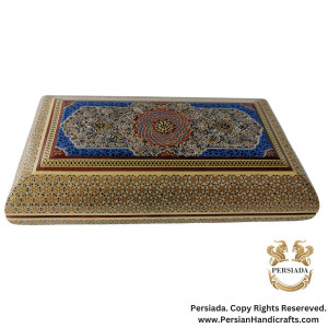 Delicate Jewelry Box | Khatam Marquetry| HKH9010-Persiada Persian Handicrafts