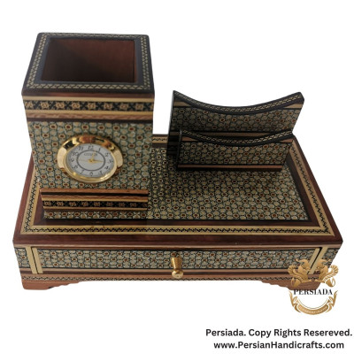 Clock Paper Holder Set | Khatamkari | HKH9011 Clock Paper Holder Set | Khatamkari | HKH9011