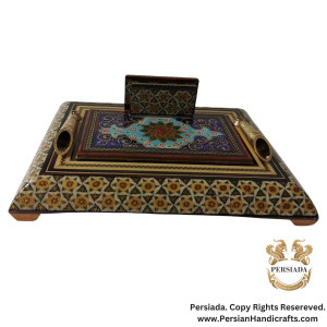 Classical Desk Penholder | Khatam Marquetry | HKH9012-Persiada Persian Handicrafts