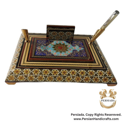 Classical Desk Penholder | Khatam Marquetry | HKH9012