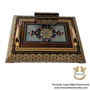 Classical Desk Penholder | Khatam Marquetry | HKH9016-Persiada Persian Handicrafts