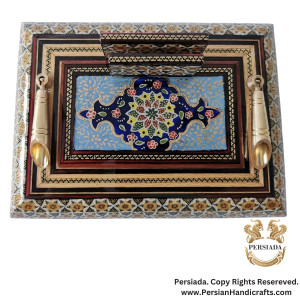 Classical Desk Penholder | Khatam Marquetry | HKH9016-Persiada Persian Handicrafts