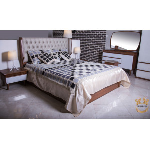 Tablecloth Bedspread Set | Macrame Knotting | HBS1005-Persiada Persian Handicrafts