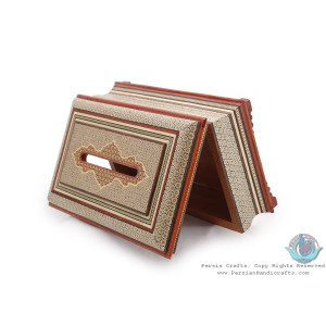 Privileged Custom Design Khatam Marquetry Tissue Box - HKH3901-Persian Handicrafts Privileged Custom Design Khatam Marquetry Tissue Box - HKH3901-Persian Handicrafts