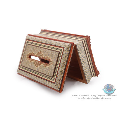 Privileged Custom Design Khatam Marquetry Tissue Box -	HKH3901 Privileged Custom Design Khatam Marquetry Tissue Box -	HKH3901