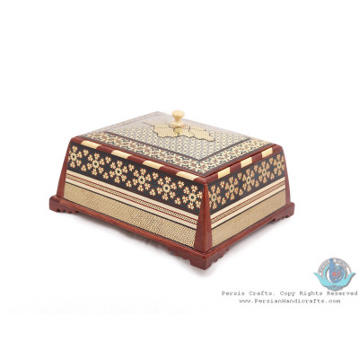 Privileged Design Khatam Marquetry on Hut Shape Decore Box - HKH3907