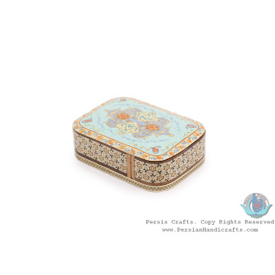 Slide-in Classy Khatam Card Holder w Miniature Design - HKH4006 Slide-in Classy Khatam Card Holder w Miniature Design - HKH4006