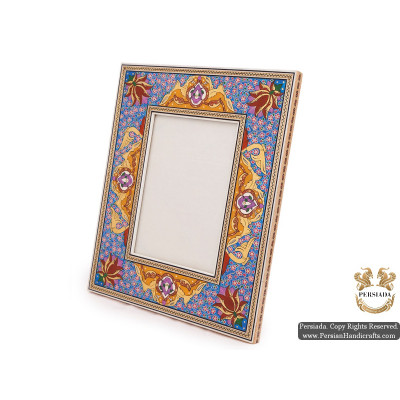 Unique Photo Frame | Custom Design Khatam Marquetry | HKH5103a