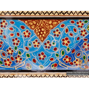 Unique Photo Frame | Custom Design Khatam Marquetry | HKH5103b-Persian Handicrafts