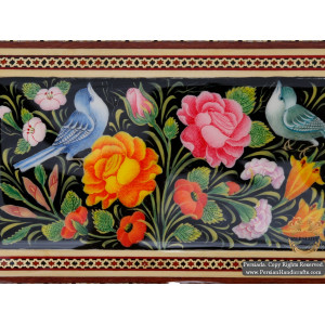 Classy Jewellery Box | Miniature Khatam Marquetry | HKH5106-Persian Handicrafts