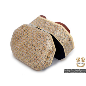 Mini Jewellery Box | Classy Khatam Marquetry | HKH5108-Persian Handicrafts