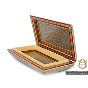 Jewellery Box | Premium In & Out Khatam Marquetry | HKH5112-Persian Handicrafts