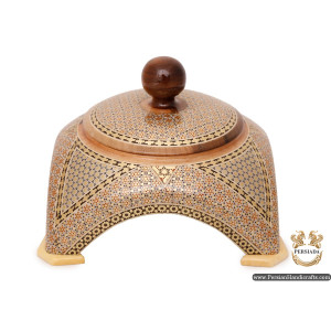 luxurious Sugar Bowl | Classy Khatam Marquetry | HKH6102 Persiada
