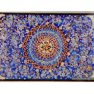 Pen Holder Letter Sorter | Miniature Khatam Marquetry | HKH6103-Persian Handicrafts