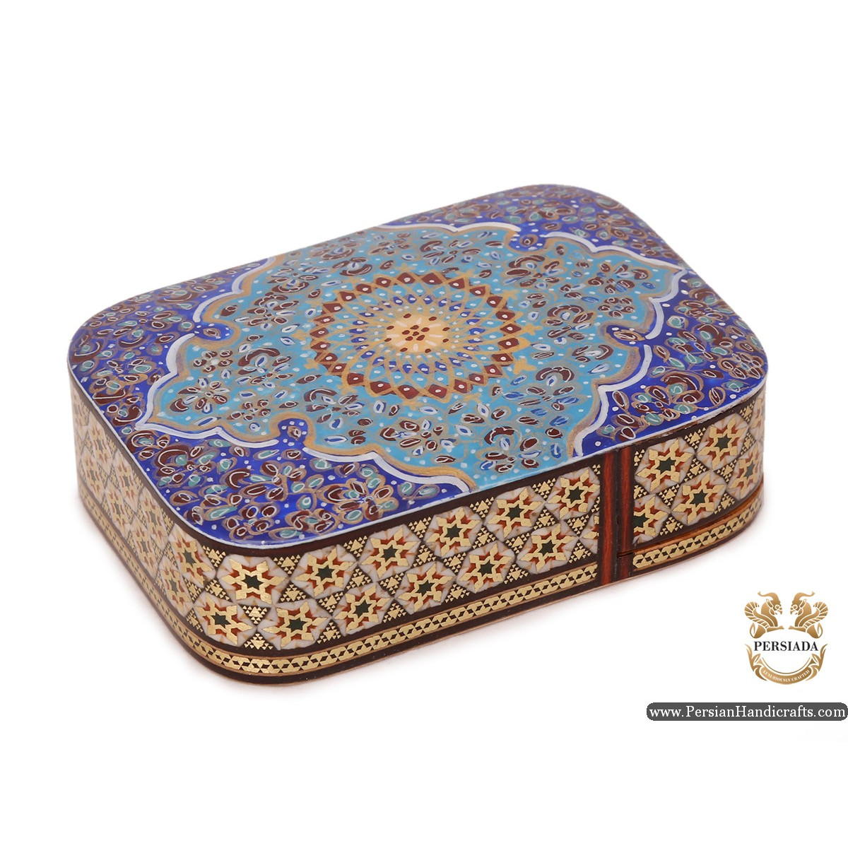 Slide in Box | Miniature Khatam Marquetry | HKH6105-Persian Handicrafts