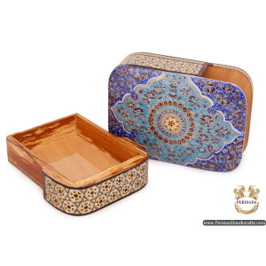 Slide in Box | Miniature Khatam Marquetry | HKH6105-Persian Handicrafts