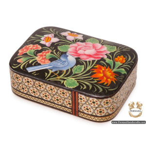 Slide in Box | Miniature Khatam Marquetry | HKH6106-Persian Handicrafts