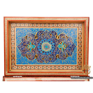 Luxurious Decor Box | Miniature Khatam Marquetry | HKH6111-Persian Handicrafts