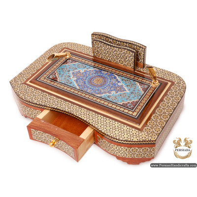 Pen Holder Letter Sorter | Classy Khatam Marquetry | HKH6113 Pen Holder Letter Sorter | Classy Khatam Marquetry | HKH6113