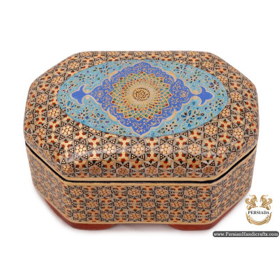 Jewellery Box | Miniature Khatam Marquetry | HKH6114