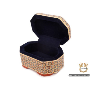 Jewellery Box | Miniature Khatam Marquetry | HKH6114-Persian Handicrafts